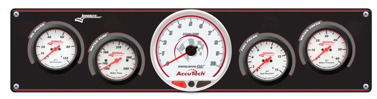 52-46911 Sportsman Elite 4 Gauge Panel Tach Oil P., Water Tem., Water P., Fuel P.