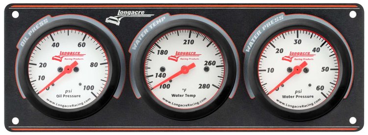 52-46915 Sportsman Elite 3 Gauge Panel Oil Press., Water Temp., Water Press.