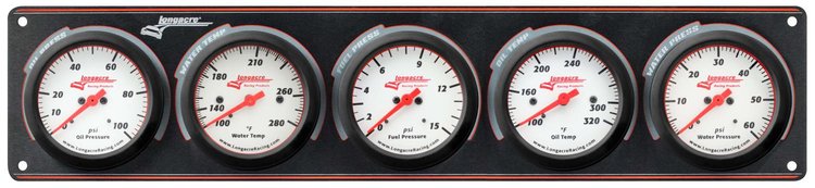 52-46918 Sportsman Elite 5 Gauge Panel Oil P., Water Tem., Oil Tem., Fuel P., Water P.