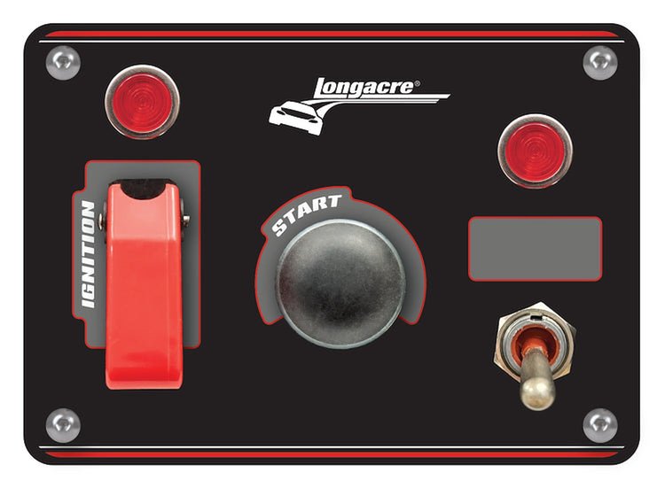 52-48866 Elite Switch Panel [Push Starter/Ignition/1 ACC With Lights & Flip]