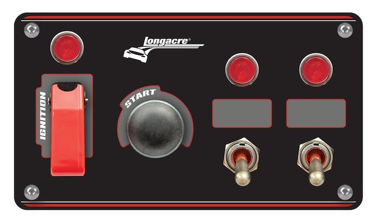 52-48867 Elite Switch Panel [Push Starter/Ignition/2 ACC With Lights & Flip]