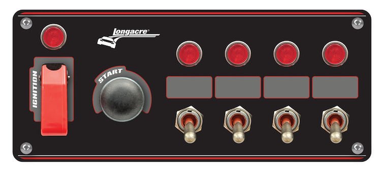 52-48869 Elite Switch Panel [Push Starter/Ignition/4 ACC With Lights]