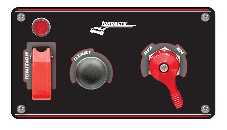 52-48871 Elite Switch Panel [Push Starter/Ignition With Lights, Flip, & Master Disconnect]