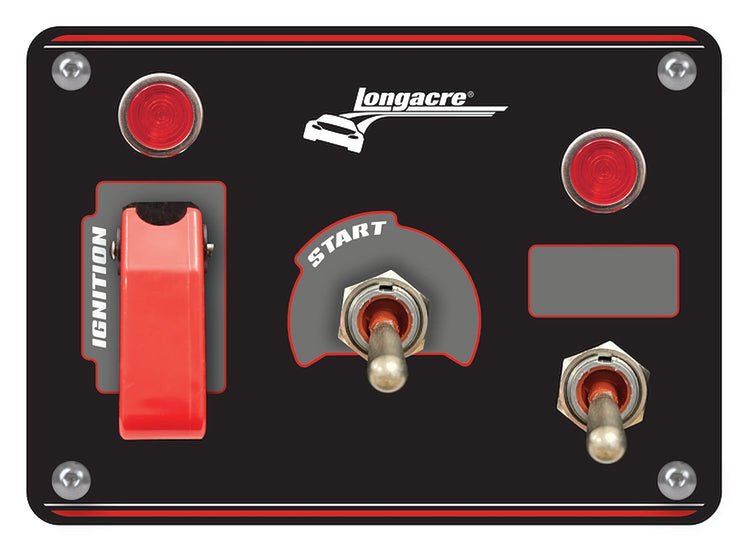 52-48966 Elite Switch Panel [Starter/Ignition/1 ACC With Lights & Flip]