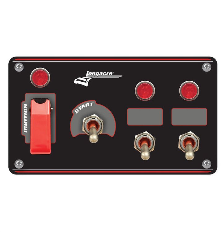 52-48967 Elite Switch Panel [Starter/Ignition/2 ACC With Lights & Flip]