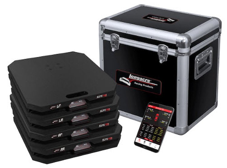 52-82715 Elite Pro Wireless Single-Load Cell Scales 1500 lb. Capacity & 15 in. Pads Each  [Includes Tablet]