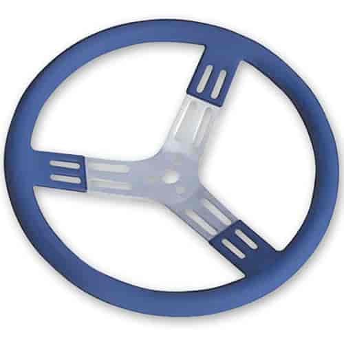 17" Aluminum Steering Wheel Blue