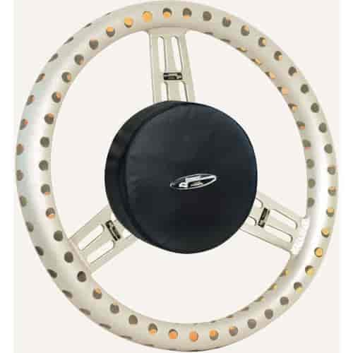 Standard Black Steering Wheel Nose Pad Required In Most Circle Track Racing
