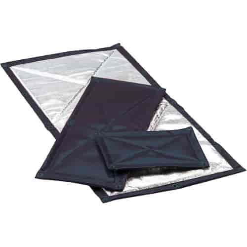 Fireproof Floor Mat Size: 18" x 18"