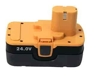 Replacement NiCad Battery For Longacre 24V Cordless Impact Wrenches