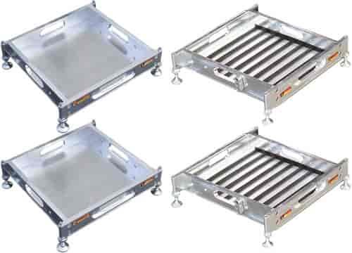 Scale Pad Levelers Includes Side Slider For Left Front & Rear Tires