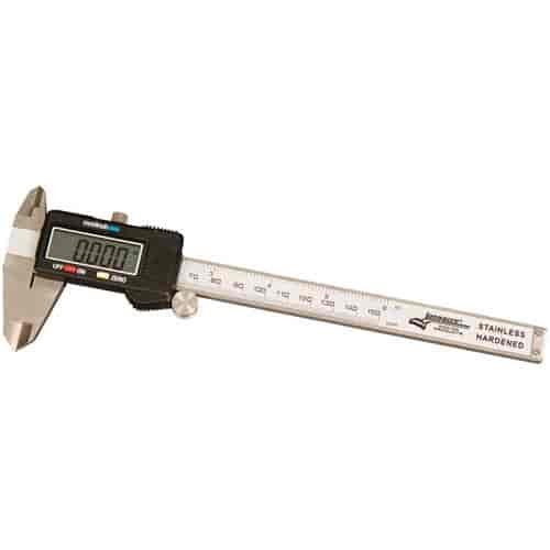 Digital Dial Caliper Reads by .0005" from 0.000" to 6.000"