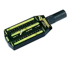 Kart Caster/Camber Gauge Measures Camber +6° to -6° Accurate to 1/4°