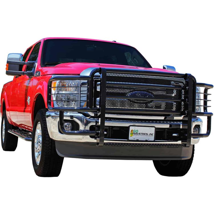 Black Rancher Grille Guard for 2011-2016 Ford F-250/F-350/F-450/F-550