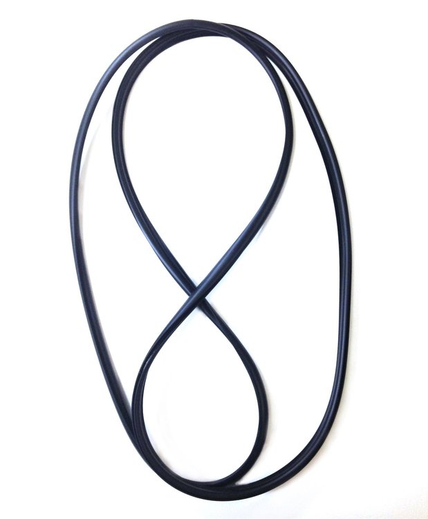 FC-D4075 Hardtop Quarter Glass Seal for 1997-2006 Jeep Wrangler TJ