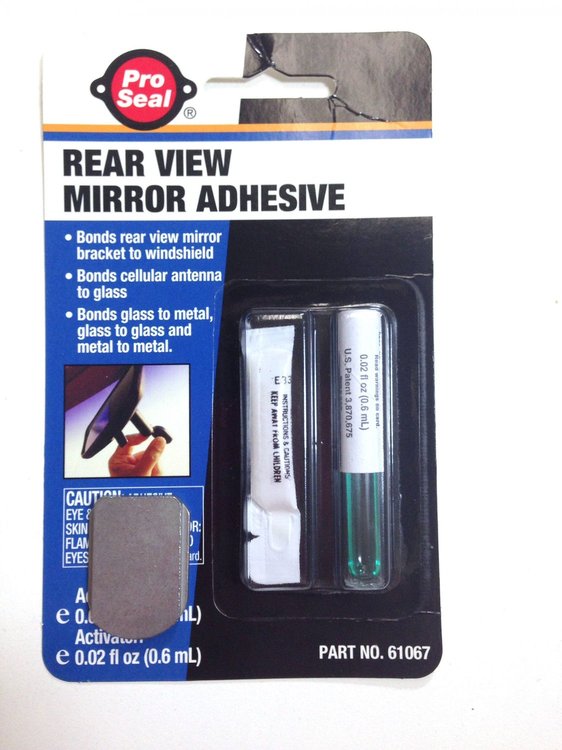REAR VIEW MIRROR ADHESIVE