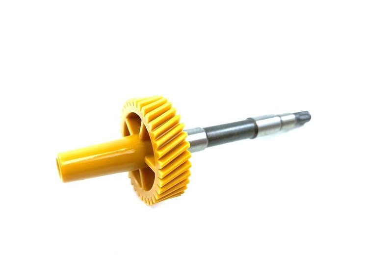 FC-D5006 35 Tooth Speedometer Gear Long Shaft, Orange