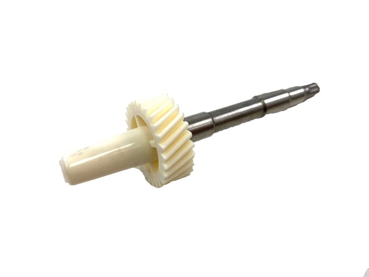 FC-D5014 27 Tooth Speedometer Gear Long Shaft, White