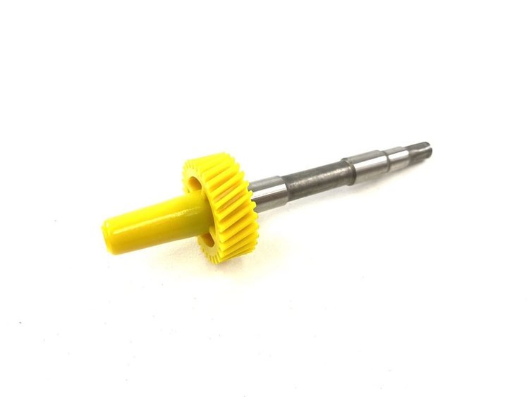 FC-D5020 30 Tooth Speedometer Gear Long Shaft, Yellow for Jeep Cherokee, Jeep Grand Cherokee, Jeep Wrangler
