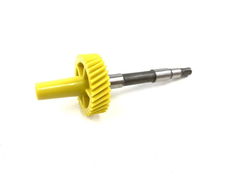 FC-D5024 33 Tooth Speedometer Gear Long Shaft, Yellow for 1991-1993 Jeep Cherokee, 1991-1993 Jeep Wrangler