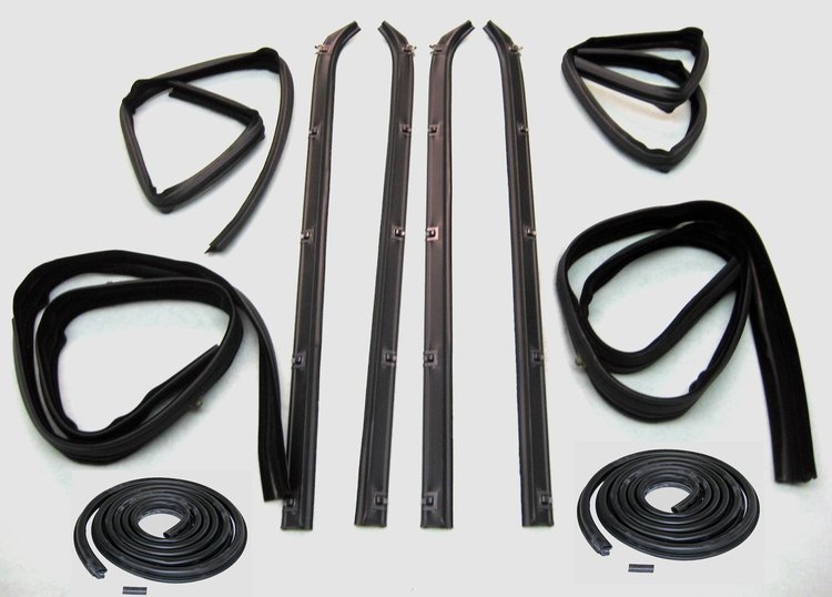 KD1002-10A Belt Weatherstrip, Window Channel & Door Seal Kit 1980-1993 Dodge Full Size Truck, Ramcharger & Plymouth Trailduster