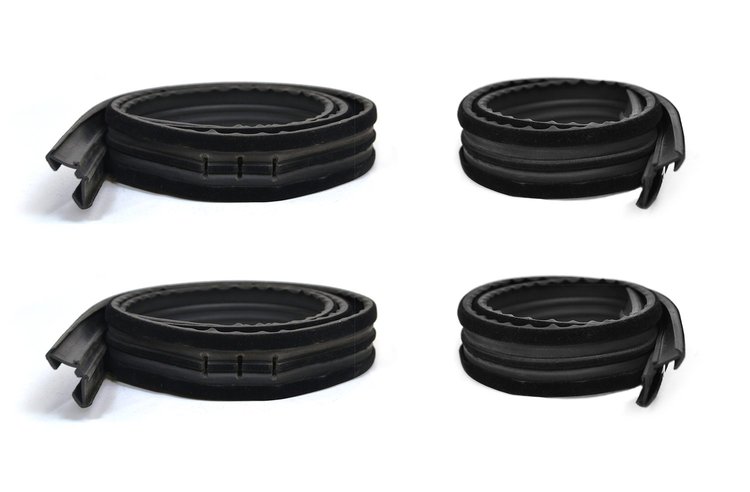 FC-KD1004 Glass Run Window Channel Kit, Front Upper & Division Bar Driver & Passenger Side