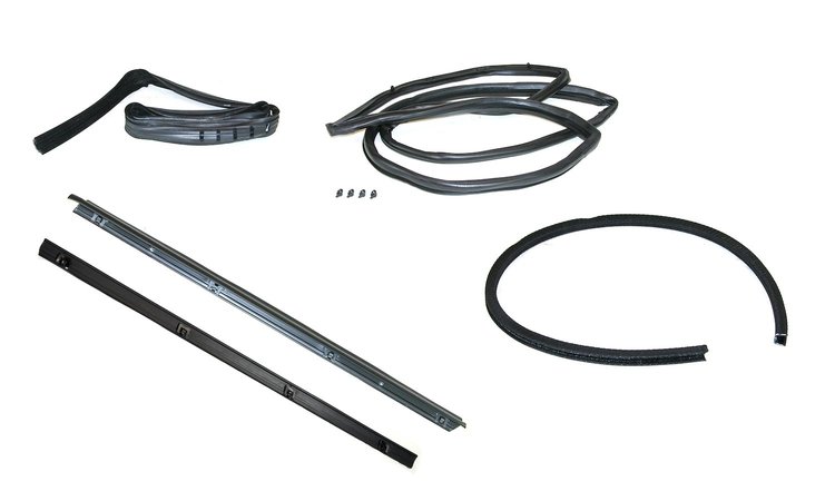 FC-KD1010C Belt, Channel, Seal Kit, Driver Side for 1976-1986 Jeep CJ7, 1981-1986 Jeep Scrambler