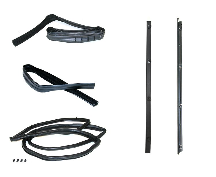 FC-KD1011 Belt, Channel, Seal Kit, Passenger Side for 1976-1986 Jeep CJ7, 1981-1986 Jeep Scrambler, 1987-1995 Jeep Wrangler