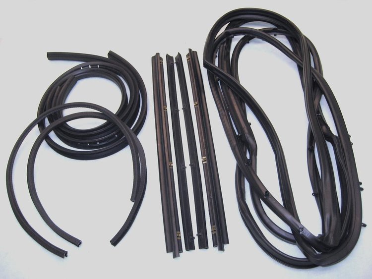 Belt Weatherstrip, Window Channel & Door Seal Kit 1976-1986 Jeep CJ & Scrambler