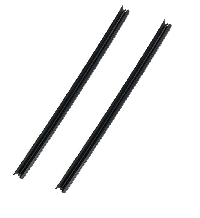 FC-KD2073 Front Inner Belt Weatherstrip 2 pc Kit, Front Door Driver Passenger Side for Jeep Wrangler JK, Jeep Wrangler
