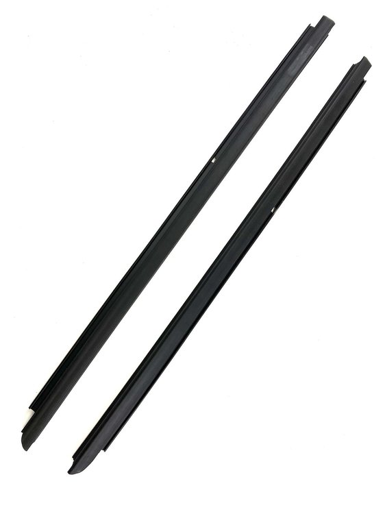 FC-KD2076 Front Outer Belt Weatherstrip 2 pc Kit, Front Door Driver & Passenger Side for Jeep Wrangler JK, Jeep Wrangler