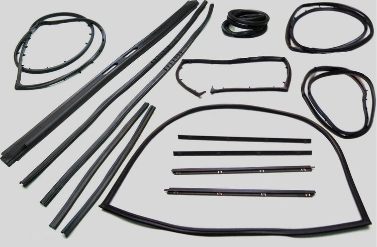 Complete Weatherstrip Kit 1968-1986 Jeep CJ