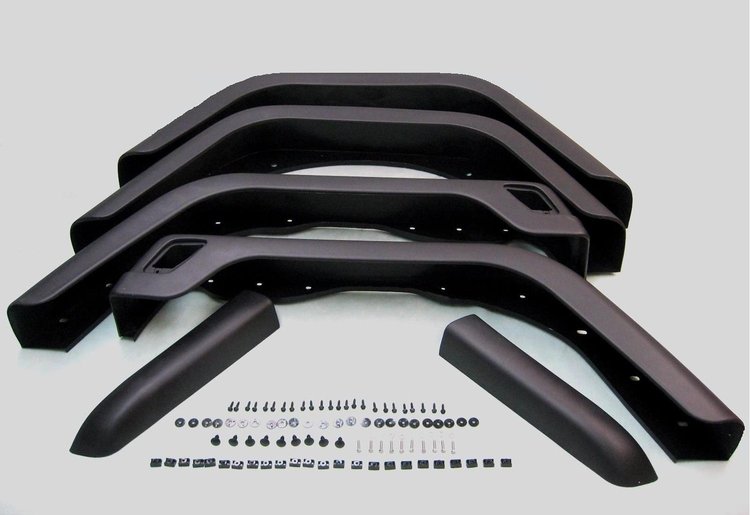 Fender Flare Kit for 1997-2006 Jeep Wrangler TJ [Front/Rear]