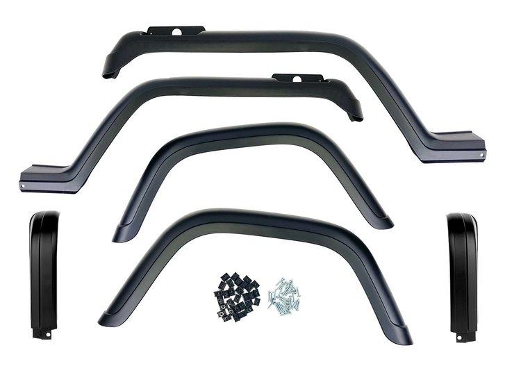 Fender Flare Kit 1987-1995 Jeep Wrangler YJ
