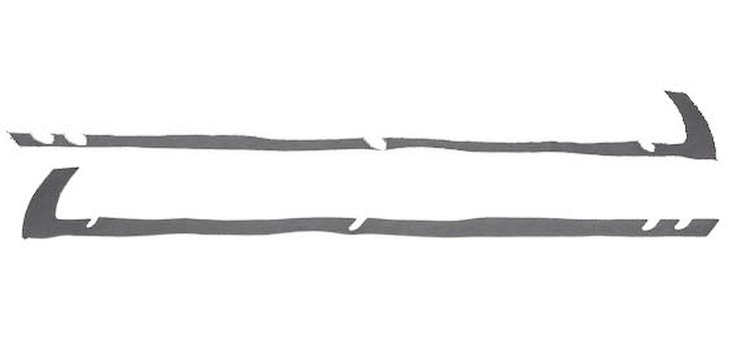 Hardtop Rear Side Seal Kit