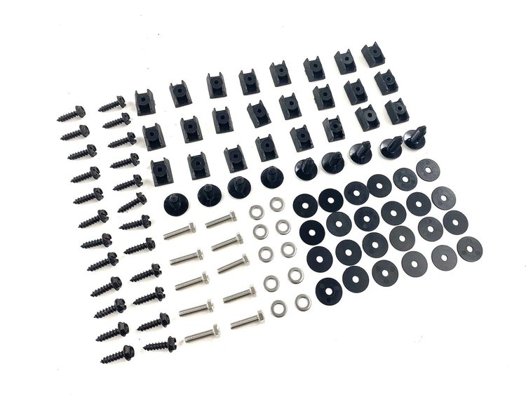 FC-KD4171 Fender Flare Hardware Kit (101 Pieces) for 1997-2006 Jeep Wrangler