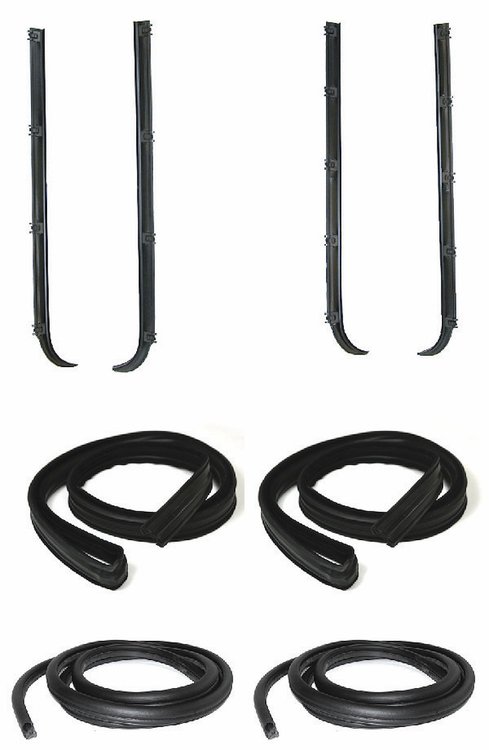 Belt Weatherstrip, Window Channel & Door Seal Kit 1980-1996 Ford Bronco