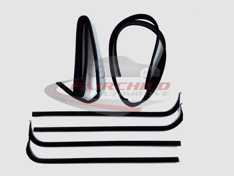 FC-KF1003-6 Belt Weatherstrip--Window Channel Kit, Driver & Passenger Side for Ford F-100, Ford F-250, Ford F-350