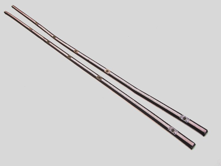 FC-KF1018A Glass Run Window Channel Kit, Driver & Passenger Side for Ford F-100, Ford F-250, Ford F-350