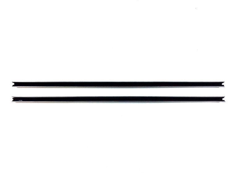 FC-KF1020A Metal Glass Run Division Bar Kit, Upper Hinge Side Driver & Passenger Side for 1966-1977 Ford Bronco