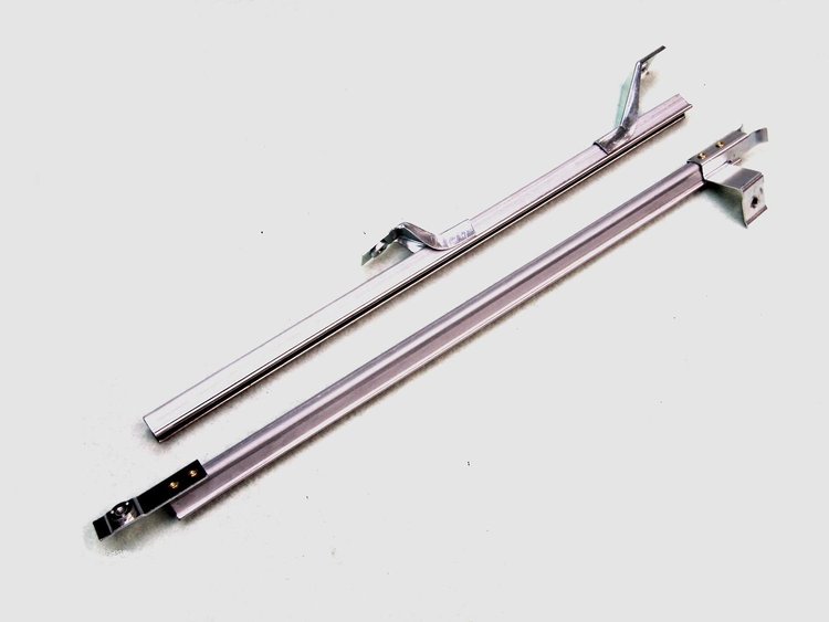 FC-KF1023 Metal Glass Run Kit, Passenger Side for 1966-1977 Ford Bronco