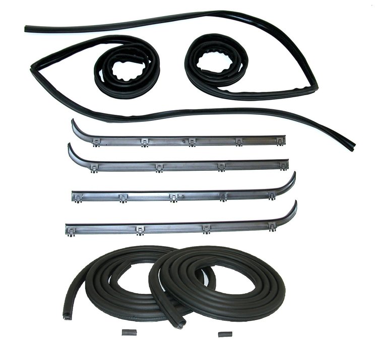 Belt Weatherstrip, Window Channel & Door Seal Kit 1987-1998 Ford Full Size Truck & Bronco