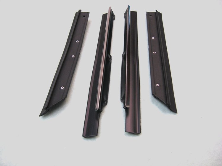FC-KF2068 Quarter Window Belt Weatherstrip Kit, Inner/Outer Driver & Passenger Side for 1983-1993 Ford Mustang