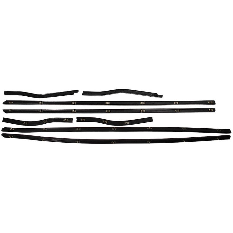 FC-KF2085 Belt Weatherstrip Kit, Front & Rear Inner/Outer Driver & Passenger Side for 1967-1968 Ford Mustang