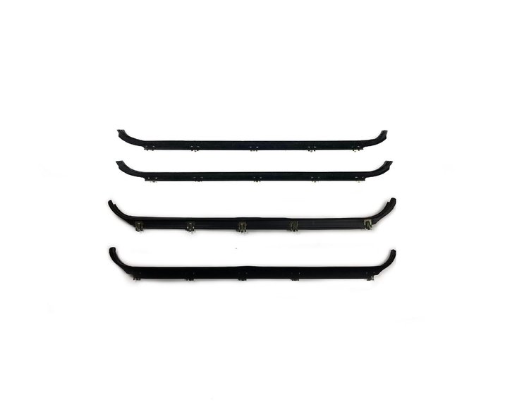 FC-KF2102 Belt Weatherstrip Kit, Rear Inner/Outer Driver & Passenger Side for Ford F-250, Ford F-350