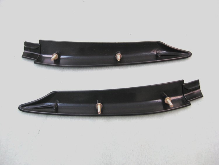 FC-KF4028 Belt Molding Extensions Kit, Front Driver & Passenger Side for 1988-1993 Ford Mustang