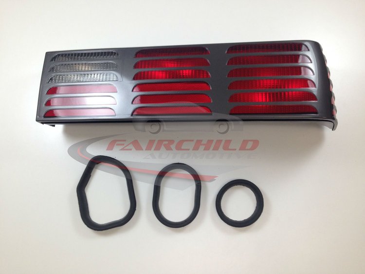 FC-KF4059 6 Piece Rear Lamp Tail Light Housing Seal Kit, Molded, Driver & Passenger Side for 1983-1993 Ford Mustang