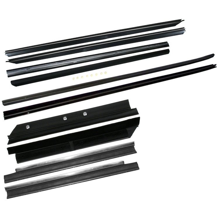 FC-KF4074 Belt Weatherstrip Kit, Convertible T-Top, Driver & Passenger Side for 1987-1988 Ford Mustang