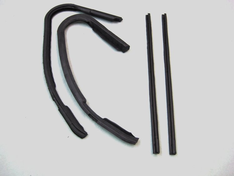 FC-KF4907 Vent-Window-Seal-Kit, Driver & Passenger Side for 1961-1966 Ford F-100, 1961-1966 Ford F-250, 1961-1966 Ford F-350