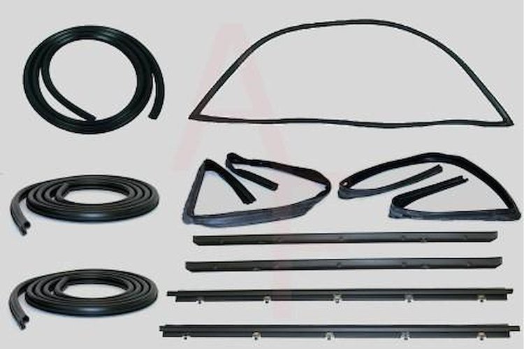 FC-KG1001-10 Belt, Channel, Seal Kit, Inner/Outer Driver & Passenger Side for 1983-1993 Chevy S10 Blazer, 1983-1993 Chevy S10